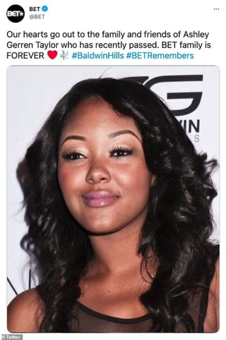 Ashley Gerren Taylor Of ‘Baldwin Hills’ Fame Reportedly ‘Dies In Her Sleep’ At Age 30