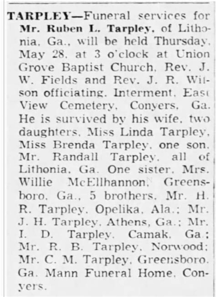 Brenda Lee Parents: Meet Annie Grayce And Ruben Lindsey Tarpley