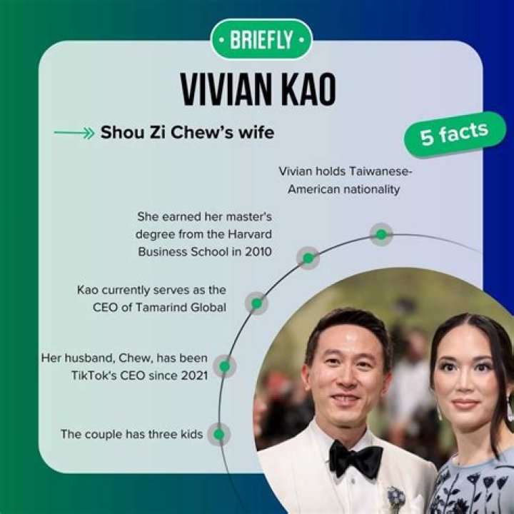 Chew Shou Zi Wife: Meet Vivian Kao