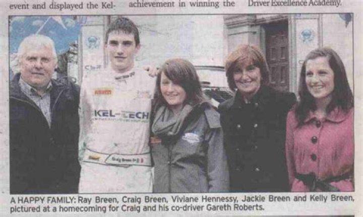Craig Breen Bio, Parents, Wife, Children, Siblings, Net Worth