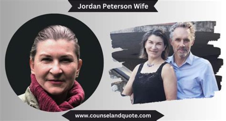 Dr Jordan Peterson Wife Tammy Peterson Age Gap And Married Life