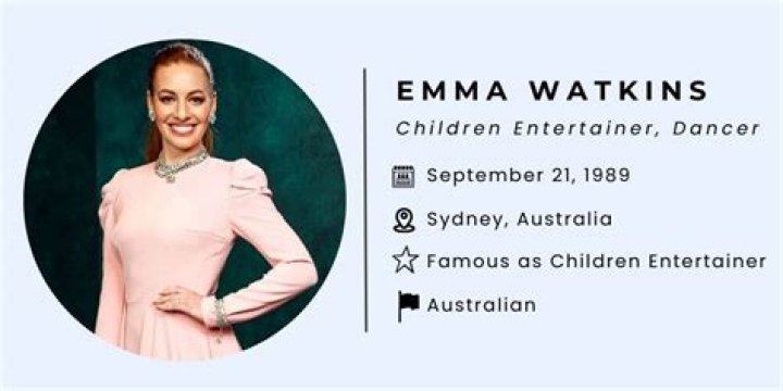 Emma Watkins Bio, Age, Height, Career, Husband, Children, Net Worth