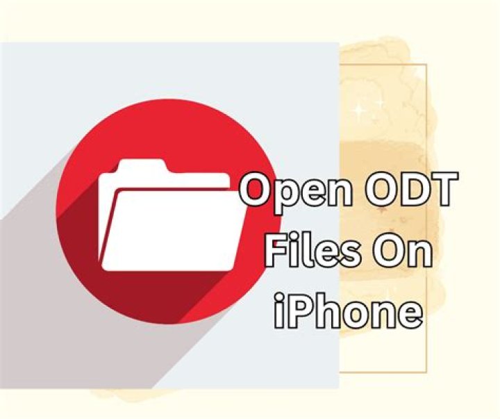 How do i open an odt file