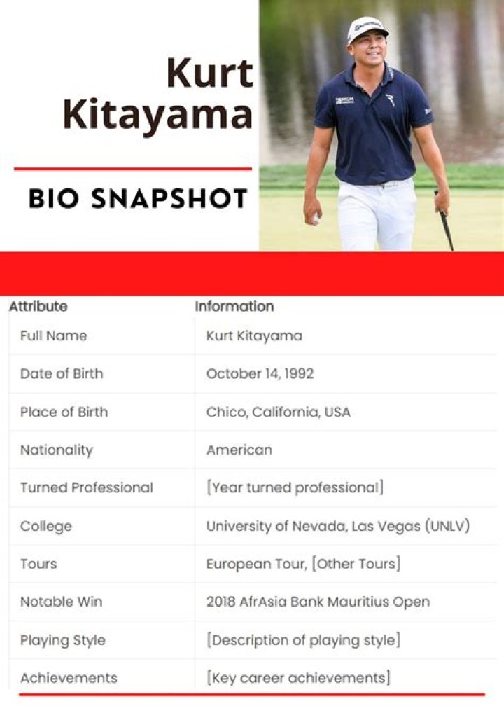 Kurt Kitayama Bio, Age, Height, Career, Wife, Children, Net Worth