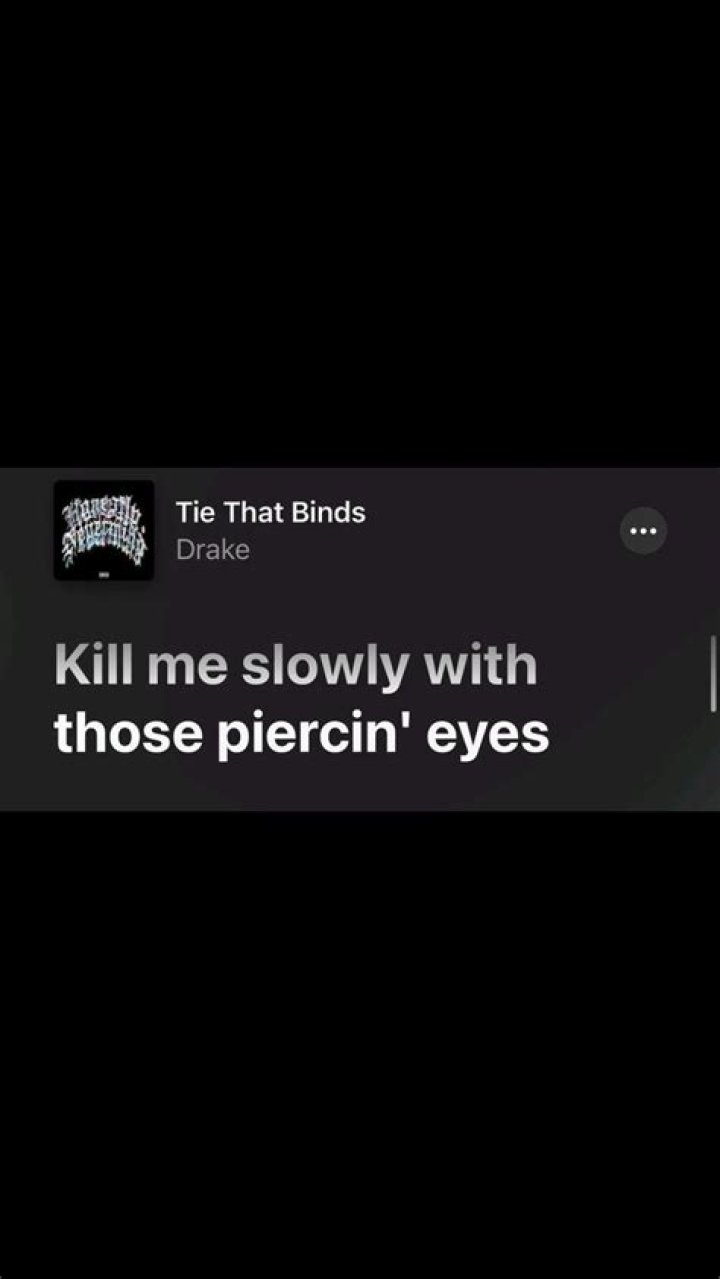 LYRICS: Drake – Tie That Binds
