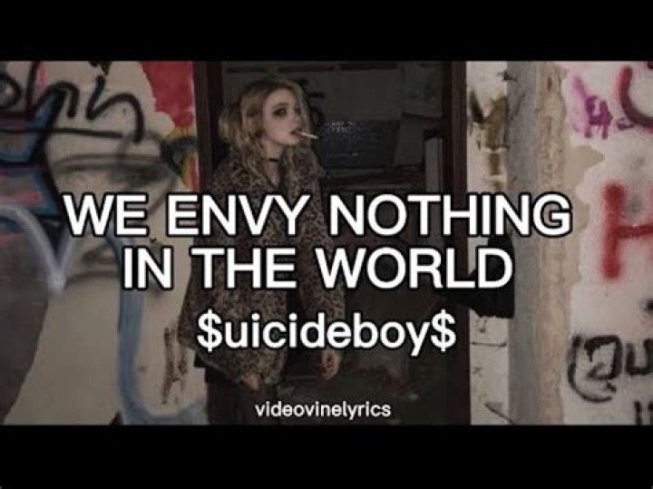 LYRICS: Suicide Boys – We Envy Nothing In The World