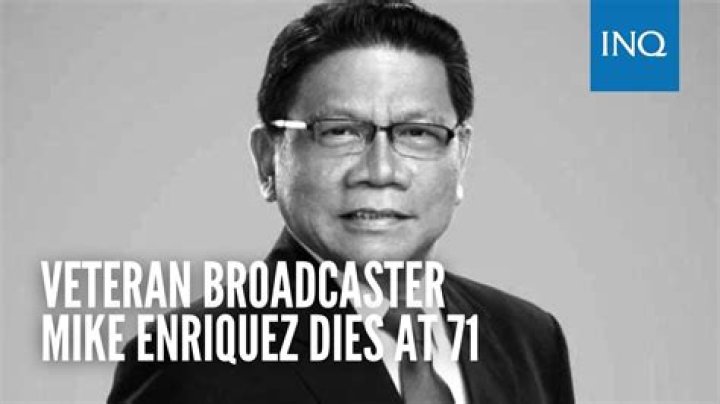 Mike Enriquez Death: What Killed Mike Enriquez?