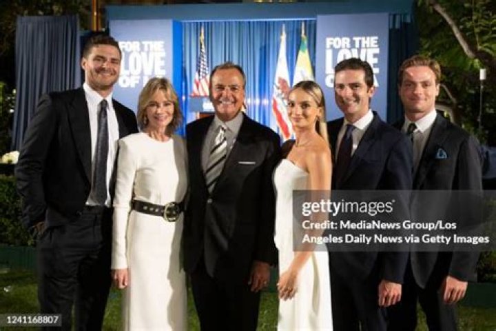 Rick Caruso Children: Justin Caruso, Gianna Caruso, Alex Caruso, Greg, Gigi Caruso