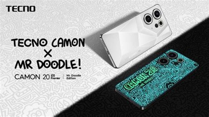 TECNO Launches CAMON 20 Series Mr Doodle Edition With World-First Back Cover Adorned With Graffiti-Style Art.
