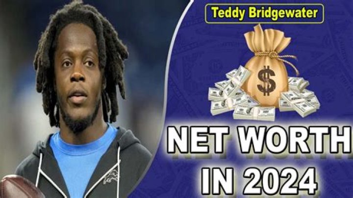 What Is Teddy Bridgewater Net Worth?