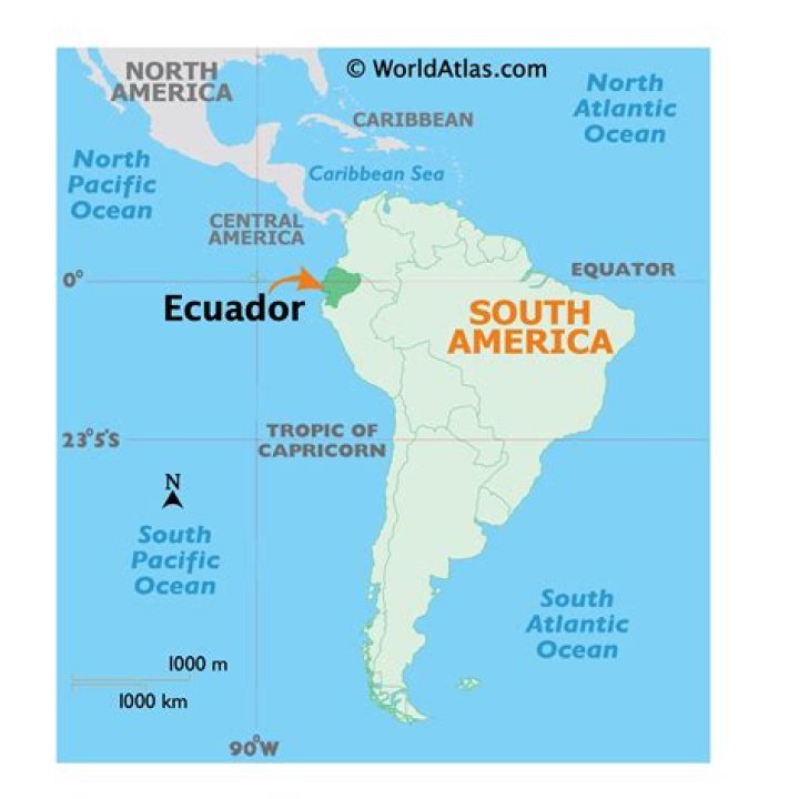 Where is ecuador located