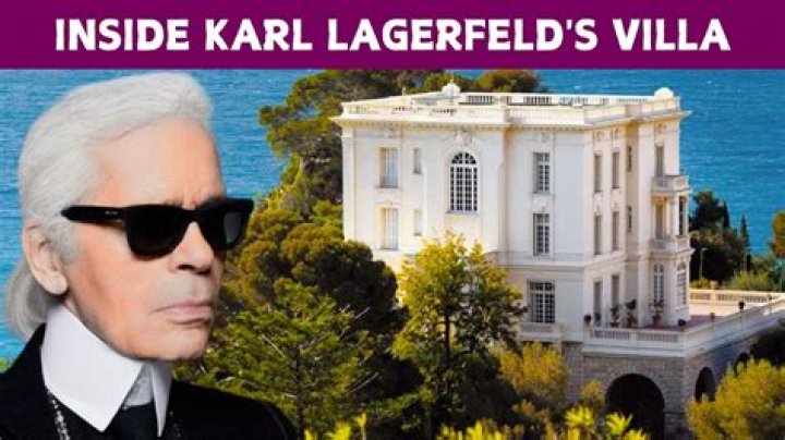 Where is Karl Lagerfeld buried?