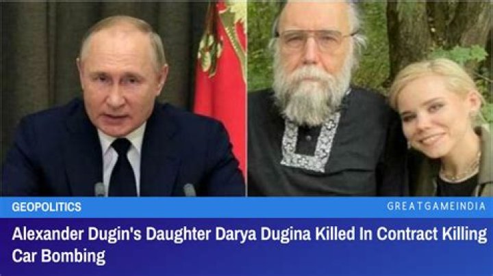 Who Is Alexander Dugin Daughter Darya Dugin And What Happened To Her?