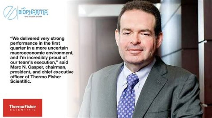 Who is Thermo Fisher CEO Marc Casper? Net Worth & Salary